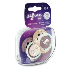 New Difrax Dynamic Fopspeen 18+M Night&Day Girl
