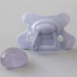 Difrax Fopspeen Natural 18 Maanden Paars BPA-vrij