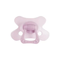 Online Difrax Fopspeen Natural 12 Maanden Lichtroze BPA-vrij