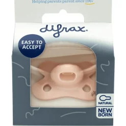 Clearance Difrax Fopspeen Natural Newborn Uni Blossom
