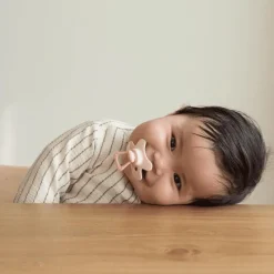 Outlet Difrax Fopspeen Naturel Pink Opal 18 Maanden