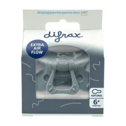 Outlet Difrax Fopspeen Naturel Uni Stone 6 Maanden