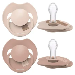 Hot Difrax LOVI Prime Fopspeen 6-18 Maanden BPA-vrij Nude/Blush
