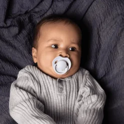 Difrax LOVI Prime Fopspeen 6-18 maanden Baby Blue/Blue