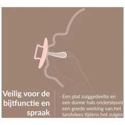 Discount Difrax LOVI Prime Fopspeen 18+ maanden Pistachio/Green