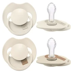 Hot Difrax LOVI Prime Fopspeen 6-18 maanden Coconut/Ivory