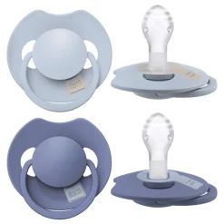 Online Difrax LOVI Prime Fopspeen 18+ maanden Baby Blue/Blue