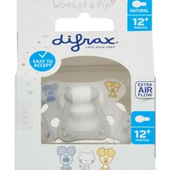 New Difrax Woezel & Pip Fopspeen 12+ Maanden