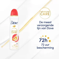 Sale Dove Advanced Care Peach Anti-transpirant Deodorant Spray 150 ML