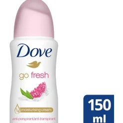 Best Dove Go Fresh Pomegranate Anti-Transpirant Deodorant Spray 150 ML