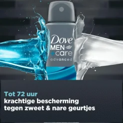 New Dove Men+Care Advanced Clean Comfort Anti-Transpirant Deodorant Spray 150 ML
