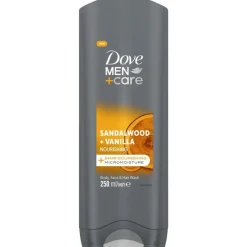 Sale Dove Men+Care Sandalwood & Vanilla Showergel 250 ML