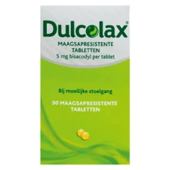 Dulcolax Bisacodyl Omhulde Tabletten 5 MG 30 Tabletten