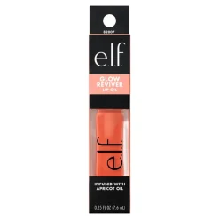 Discount e.l.f. Glow Reviver Lip Oil Coral Fixation