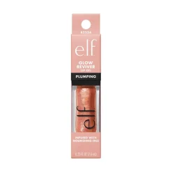 Online e.l.f. Glow Reviver Plumping Lip Oil Peach Shimmer Superneutral