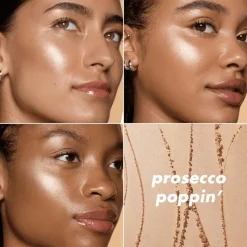 Hot e.l.f. Halo Glow Silky Powder Highlighter Prosecco Poppin'