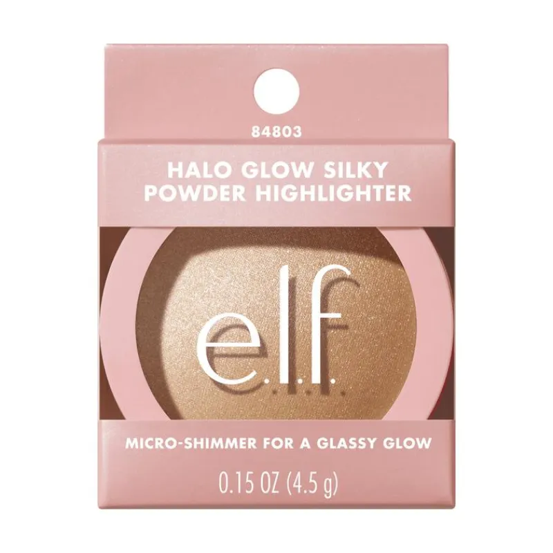 Hot e.l.f. Halo Glow Silky Powder Highlighter Prosecco Poppin'