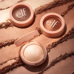 Hot e.l.f. Halo Glow Silky Powder Highlighter Prosecco Poppin'