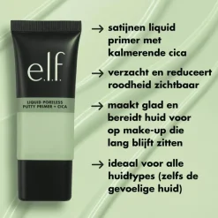 Sale e.l.f. Liquid Poreless Putty Primer + Cica No Color
