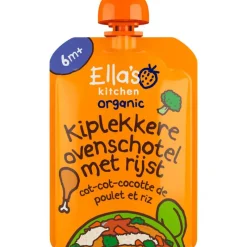 Online Ella's Kitchen Bio Kiplekkere Ovenschotel Rijst 6+ maanden 130 GR