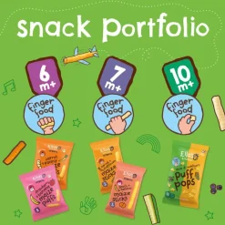 Online Ella's Kitchen Bio Puff Pops Erwt Maïs Snack Bio 10+ Maanden