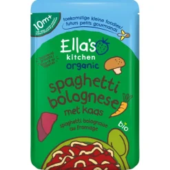 Hot Ella's Kitchen Bio Spaghetti Bolognese + Kaas 190g 10+