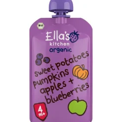 Online Ella's Kitchen Zoete Aardappel Pompoen Bes Bio Knijpfruit 4+ Maanden 120 GR