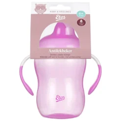 Sale Etos Antilekbeker Roze 250 ML