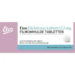 Discount Etos diclofenac kalium tabletten 12,5mg 20st