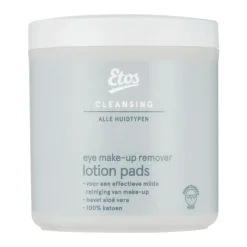 Sale Etos Eye Make-Up Remover Lotion Pads 100 stuks