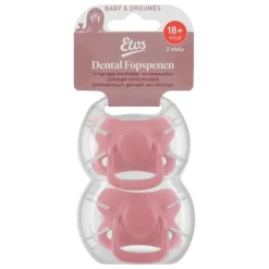 Sale Etos Fopspenen 18+ Maanden Roze/Violet 2 stuks