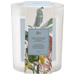 New Etos Geurkaars Lavendel, Sandelhout & Mandarijn