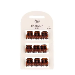 Sale Etos Haarklem Mini Bruin 9St