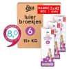 Discount Etos Luierbroekjes Extra Large Maat 6 15+ kg Maandbox 126 stuks
