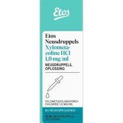 Hot Etos Neusdruppels Xylometazoline HCl 1 MG/ML