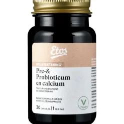 Online Etos Pre- & Probioticum Calcium Capsules 30 stuks