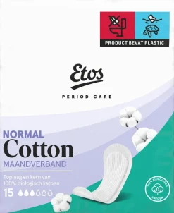 Online Etos Pure & Organic Maandverband Ultra Normal 15 stuks
