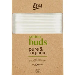 Sale Etos Pure & Organic Wattenstaafjes 200 stuks