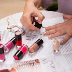 Online Etos Pure Nail Polish 5 ML Pink Sparkle