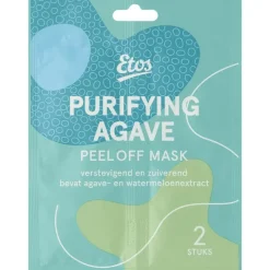Clearance Etos Purify Agave Peel Off Mask 2 stuks