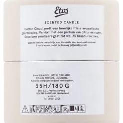 Sale Etos Scented Glass In Sliding Tube Cotton Cloud