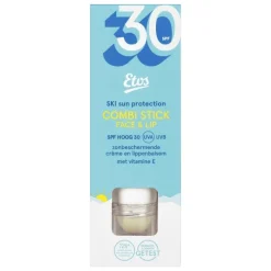 Clearance Etos Ski Zonbescherming Combi Stick 2-in-1 Face en Lip SPF30 20 ML