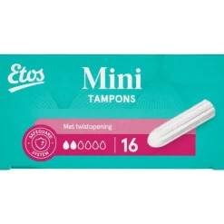 Clearance Etos Tampons Mini 16 stuks