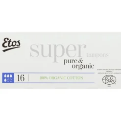 Hot Etos Tampons Pure & Organic Super