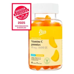 New Etos Vitamine C 80mg gummies 60 stuks