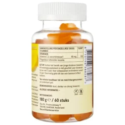 New Etos Vitamine C 80mg gummies 60 stuks