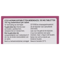 Best Etos Wormkuurtabletten 100 mg