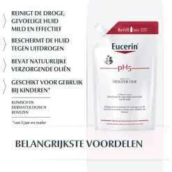 Sale Eucerin pH5 Doucheolie Navulverpakking 400 ML