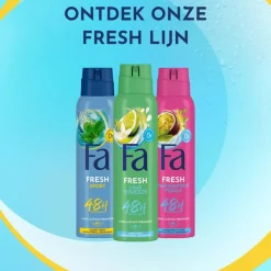 Outlet FA Lime Squeeze Deodorant Spray 150 ML