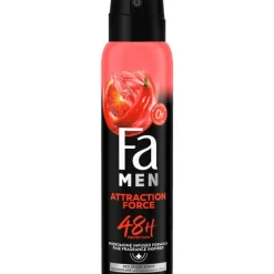 New FA Men Attraction Force Deodorant Spray 150 ML